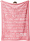 SteadStyle Get Well Soon Gifts for Women- Inspirational Gifts Blanket, Feel Better