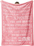 SteadStyle Get Well Soon Gifts for Women- Inspirational Gifts Blanket, Feel Better