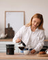 Veken Coffee Canister with Window, Airtight Stainless Steel Kitchen Food Storage Container with Date Tracker and Scoop