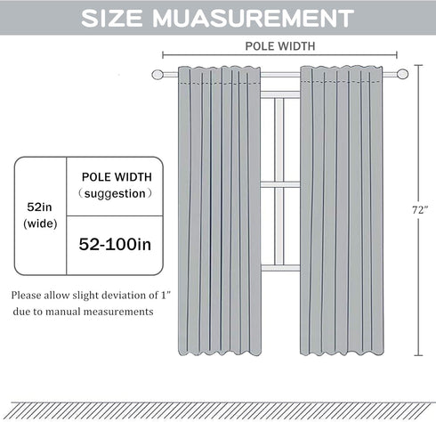 DUALIFE Black Sheer Curtains 72 Inch Length, Set of 2 Panels Rod Pocket Faux Linen Semi Translucent for Living Room