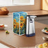 Sunflower Can Opener Covers, Reusable Electric Can Opener Cover for Home Kitchen Dining Room Decorations
