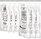 meetall 6Pack Hanging Vacuum Storage Bag Reusable Space Saver Compressed Bag with Hangers.3pcs