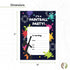 Desert Cactus Paintball Happy Birthday Invitations Style 2 Invite Cards (10 Count) with Envelopes for Kids Party