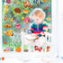 9 Sheets Summer Window Clings, Ocean Themed Tropical Fish Double-Sided Decals for Home Office Bathroom Decor