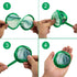 4 Styles Landscape Round Foldable Hand Fan, Japanese Handheld Compact Cooling Fans for Outdoor Events