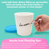 4 Pack Set (1 1 1 1 Belle&Beau Ice Cream Containers Quart Each) with Silicone Lids, Ideal for Homemade Ice Cream