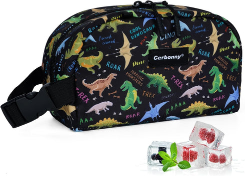 Cerbonny Freezable Cooler Bag for Work/School Travel - Mini Insulated Bag Fit
