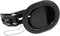 Reliable Recliner Replacement Parts Small Oval Black Plastic Pull Handle, Fits 3mm & 6mm Cables
