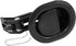 Reliable Recliner Replacement Parts Small Oval Black Plastic Pull Handle, Fits 3mm & 6mm Cables
