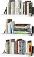 upsimples 15.7 Inches Floating Book Shelves for Wall, Wood Shelves for Living