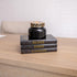 LAMOUR HOME DECOR Set 3 Books for Decoration - Home Decor Faux Book Stack with Gold Foil Stamping - Minimalist