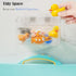 2 Packs Lae Nuvole Cabinet Door Organizer Wall Mounted Shower Basket, Shower Caddy Stackable Plastic Adhesive Organizer