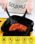 4 Pcs Silicone Kitchen Utensils Set, Nonstick BPA Free High Heat Resistant Wok Spatulas, Cooking Spoon, Slotted Turner