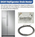 SH201 Wire Drain Heater Compatible with Supco and Samsung Refrigerators, 7/16 Inch 115V 15W Defrost Heater Kit