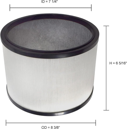 HQRP HEPA Filter Compatible with Dyson Pure Cool Link Desk DP01 DP02 & Pure Hot+Cool HP01 HP02