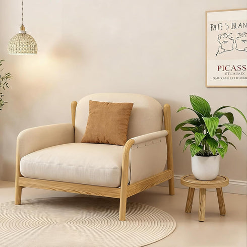 YUZUKYAUY 3 Pack 3 Pack) Plant Stand Indoor Outdoor Mid-Century Modern Plant Stool Wooden Plant Pot Holder Home Decor