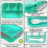 FITHOME Leakproof Bento Box with Compartments, Reusable Lunch Box for Adults, Perfect Size for Work Meal