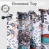 Pack 2,Bohemian Room,Grommet Drapes,52x90 Inch Estelar Textiler Vintage Garden Plants Herbs Print Blackout Curtains