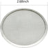 QurHapzy 12 Pack Lids,304 2.75 Inch Sprouting Stainless Steel Screen Filter Strainer Lid for Regular Mouth Mason