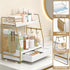 ROPALINS 2-Tier Counter Counter 13'' Bathroom Organizer with Drawer & Removable Basket, Wood & Metal Vanity Organizer