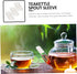 Spout Silicone Covers 10pcs for Teapots, White Tea Pot Bath Spout Cover, Accessories for Small and Large Teapots