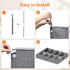 8 4.3 Inches 2 Pack Lifewit Under Bed Shoe Storage Organizer Fits Pair Sneakers, Tall Sturdy Structure Ultra Thick