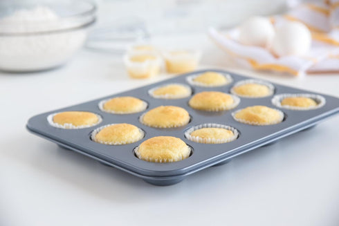 Fox Run 12-Cup Mini Muffin Pan, Preferred Non-Stick