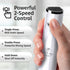 2-Speed 2000mAh Zulay Kitchen Rechargeable Milk Frother Handheld Lux - Powerful Motor, Waterproof, Battery - Drink