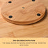 Prosumer's Choice 10x10-Inch Bamboo Lazy Susan Spinning Organizer Turntable for Kitchen Countertop or Bathroom
