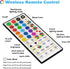 33ft 100LEDs 20 Fairy Lights USB Plug in with Remote, Warm White Color Changing Light Twinkle Firefly String Lights