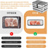 Hushee 9 Pack 304 4 Bacon Cheese Container for Refrigerator, Stainless Steel Airtight Deli Meat Container, Dishwasher