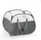 TECHMILLY Pop Up Foldable Laundry Basket, 90L Large Capacity Tear Proof Hamper with Reinforced Handles for Dirty
