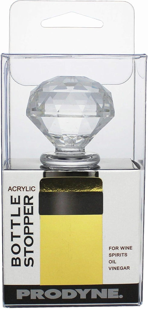 Prodyne Acrylic Diamond Faceted Bottle Stopper
