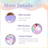 Unibyby 30" 50", Unicorn Hooded Towel, Unicorn Beach Towel for Girls x Pink Rainbow Microfiber Absorbent Quick Dry Bath