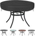 TOHONFOO Round Coffee Table Cover - Waterproof Anti-UV Round Patio Table Cover