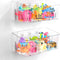 Lysam Bath Toy Storage 2 Packs, Large Bath Toy Holder with 3 Compartment,