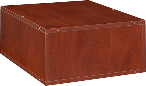 Niche Cubo Half Size Stackable Storage Organizer Cube in Warm Cherry