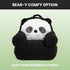 Cozee Delta Children Panda Buddy Chair, Black/White