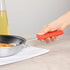 Restaurantware Met Lux Pan Handle Sleeve, 1 Removable Cover for 8-inch and 9-inch Pans, Red Silicone, Dishwashable