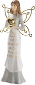 Pavilion 7.5 Inch White & Gold Figurine, Best Friends Come Into Our Lives and Leave Paw Prints On Our Hearts in Memory