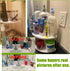 2-Tier Countertop Corner Bathroom Sink Organizer-Vanity Tray Cosmetic & Makeup Storage-Kitchen Spice Rack Standing