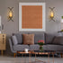 Set Vesici Candle Sconces of Two Metal Wall Candle Holder Wall Mounted Sconces Decorative Iron Holder for Living Room