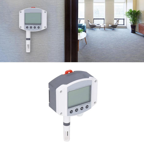 Temperature Sensor Humidity Transmitter with Wall Mount LCD Display, 4-20mA for Green House Machine Equipment