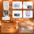 24 Pack 7ft 20 3 ZGWJ Halloween Fairy Lights Battery Operated, Mini LED Halloween Fairy String Lights Silver Wire Modes