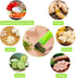 2Pcs TACYKIBD Scallion Cutter Shred Knife, Stainless Steel Vegetable Onion Slicer, Green Onion Cutter