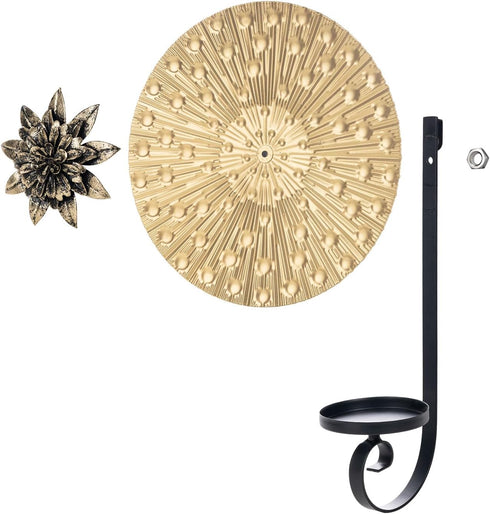 Set 2 1 1 Aimto Wall Sconce Candle Holder Metal Hanging Wall Decorations for Home,Living Room, Bathroom, Dining Room