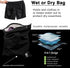 14.5 17 inch Waterproof Sweaty Clothes Bag Antimicrobial Wet Dry Pouch Inhibits Bacteria & Smelly Odor from Dirty Sport