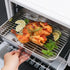 Nonstick Roasting Pan, Small Roasting Pan with Flat Rack, Professional Roast Pan Set