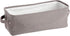 Juvale Toilet Paper Storage Basket for Bathroom Organizing, Rectangular Bin for Fabric Storage, Counter (Gray, 16 x 6 x