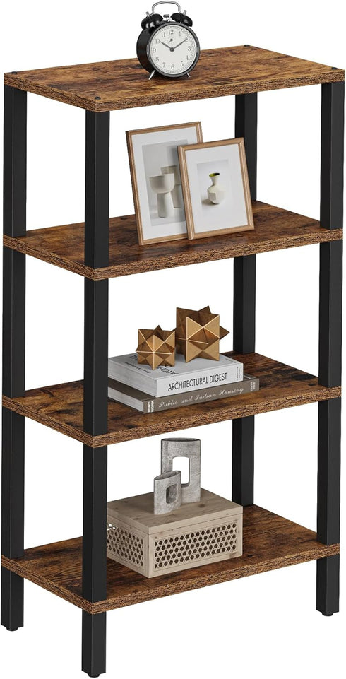 TUTOTAK Small Side Table, Narrow End Table, Skinny Sofa Table, Slim Nightstand,